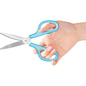 Produktbild für Büroschere Plus-Japan Fitcut Curve, 35055, mit Softgrip