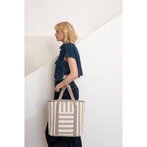 Produktbild für Kühltasche Reisenthel Thermoshopper summerstripes coffee, 15 L