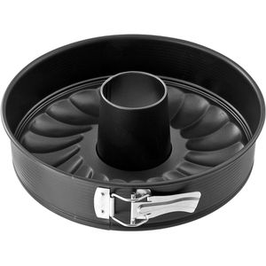 Produktbild für Backform Zenker Black Metallic 6509, Flach- &amp; Rohrboden, Stahl