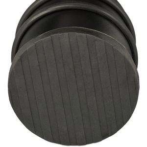 Produktbild für Türstopper Relaxdays aus Gummi/Edelstahl mit Griff