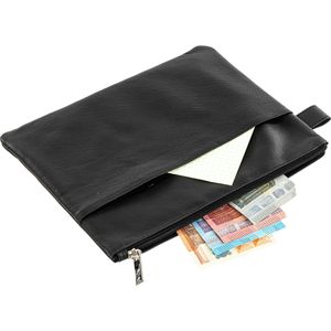 Produktbild für Banktasche Alassio 42232, schwarz, Echt Leder