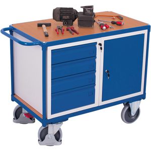 Produktbild für Werkstattwagen VARIOfit sw600.698, Tragkraft 500 kg