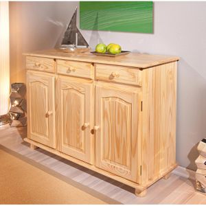 Produktbild für Sideboard Inter-Link Abaco, aus Massivholz, kiefer