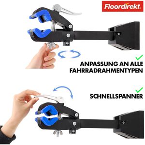 Produktbild für Fahrrad-Wandhalterung Floordirekt fd-32332