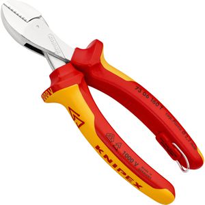 Produktbild für Seitenschneider Knipex 73 06 160 T, X-Cut, Kompakt-Schneider