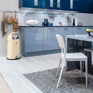 Produktbild für Mülleimer Wesco Kickboy, mandel