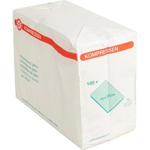 Produktbild für Mullkompressen Nobamed 856120, aus Baumwolle, unsteril