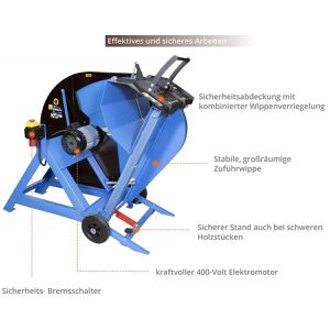 Produktbild für Wippsäge Güde GWS 700 HM-2, 5200 W, 400 V