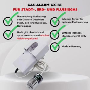 Produktbild für Gasmelder Schabus GX-B3