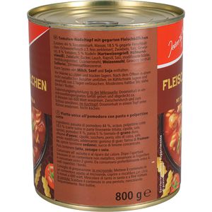 Produktbild für Fertiggericht JedenTag Fleischbällchentopf