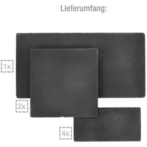 Produktbild für Schieferplatten Sänger 214150 Servierplatten