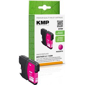 Tinte KMP B78M für Brother LC-1100M