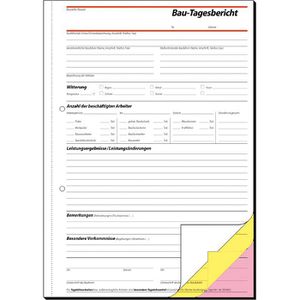 Produktbild für Bautagebuch Sigel SD063, A4