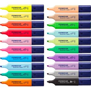 Textmarker Staedtler Textsurfer Classic, 20 Stück