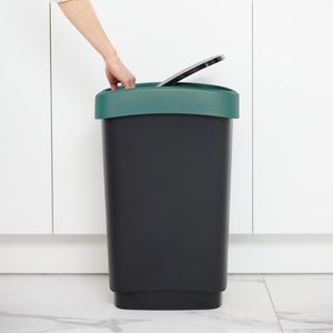 Produktbild für Mülleimer Rotho Twist 1754405092, grün