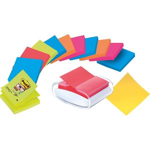 Haftnotizen Post-it Super Sticky Z-Notes, bunt
