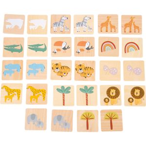 Produktbild für Kartenspiel small-foot 11696, Memo Safari