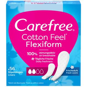 Slipeinlagen Carefree Cotton Flexiform