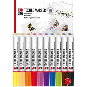 Textilmarker Marabu 0115000000200, sortiert