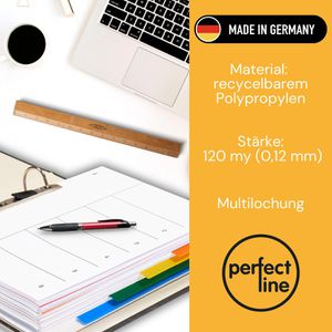 Produktbild für Register perfect-line A4, blanko