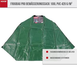 Produktbild für Baumbewässerungssack NOOR Frogbag Pro, 6-8 Stunden, 100 Liter