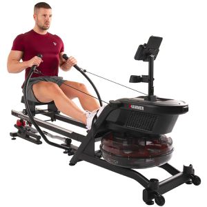 Produktbild für Rudergerät Hammer-Sport WaterEffect 3D Stahlrahmen, bis 150 kg