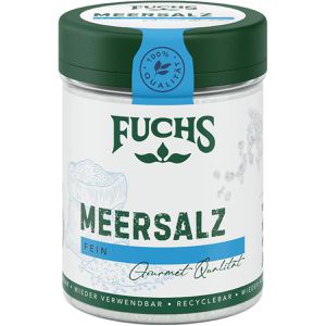 Salz Fuchs Meersalz, Gourmet Qualität, im Streuer