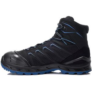 Produktbild für Sicherheitsschuhe LOWA LARROX Work GTX black-blue Mid, S3