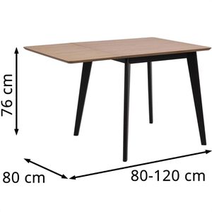 Produktbild für Esstisch AC-Design Roxyby, 91467, eiche