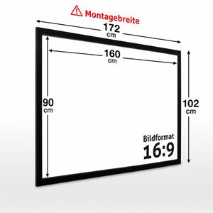 Produktbild für Beamer-Leinwand ESMART Professional MIRALE