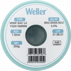 Produktbild für Lötzinn Weller T0051388899, Flussmittel, bleifrei