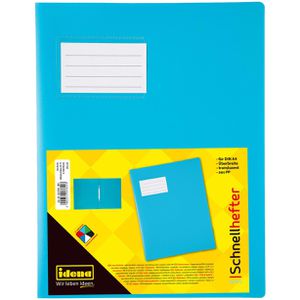 Produktbild für Schnellhefter Idena 307855, türkis transluzent