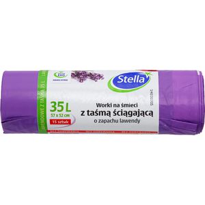 Produktbild für Müllbeutel Stella 009893 Lavendel, 35 Liter