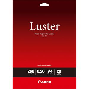 Fotopapier Canon LU-101 Pro Luster, für Inkjet, A4