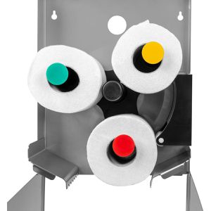 Produktbild für Toilettenpapierspender Air-Wolf 60-120, Duplex System