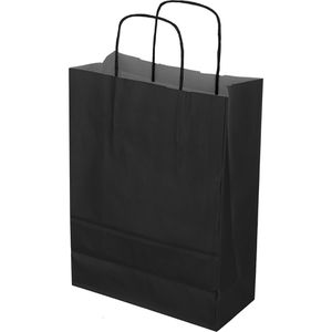 Produktbild für Papiertüten Mailmedia schwarz