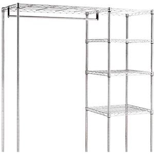 Produktbild für Garderobenständer Haku-Möbel Manni, silber