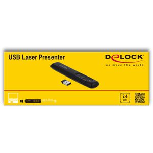 Produktbild für Presenter DeLock 64092, schwarz