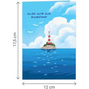 Produktbild für Abschiedskarte papercrush Ruhestand - Auf zu neuen Abenteuern