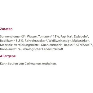 Produktbild für Gemüseaufstrich Alnatura Aufstrich, BIO