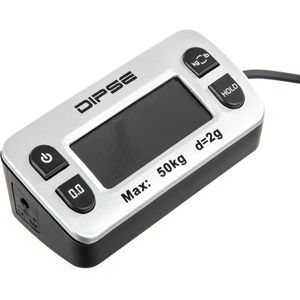 Produktbild für Digitalwaage Dipse Parcel Mini 50, Tara-Funktion, Teilung 2 g