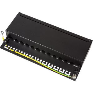Produktbild für Patchpanel LogiLink NP0019B, Cat 6A