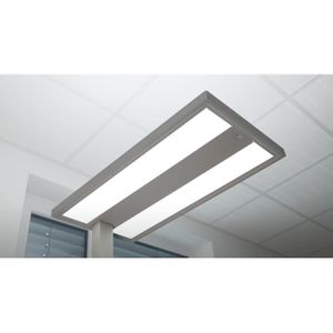Produktbild für Stehlampe Dotlux MASTERhcl, LED, silber, 195 cm