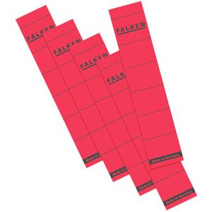 Produktbild für Rückenschilder Falken 11286846, rot