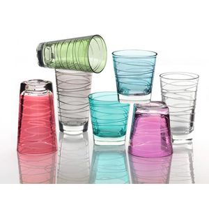 Produktbild für Trinkgläser Leonardo Vario Struttura 047285 farbig