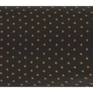 Produktbild für Geschenkpapier Clairefontaine Gold Stars 201339C