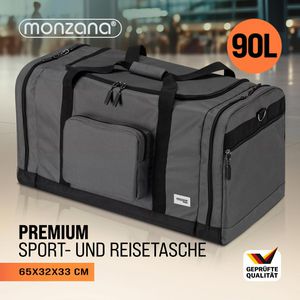 Produktbild für Reisetasche Monzana 104054, schwarz, 70 cm