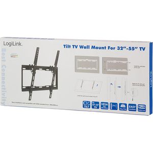 Produktbild für TV-Wandhalterung LogiLink BP0012, bis 35 kg