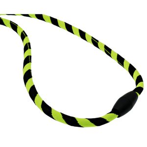 Produktbild für Schlüsselband Webbomb Tubular, neongrün/schwarz