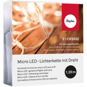 Produktbild für Lichterkette Rayher 69136000, Micro, 10 LED, innen